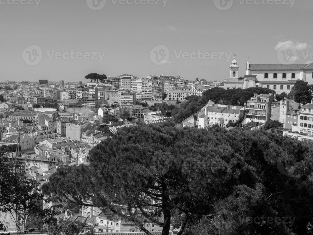 Lisbon city in portugal photo