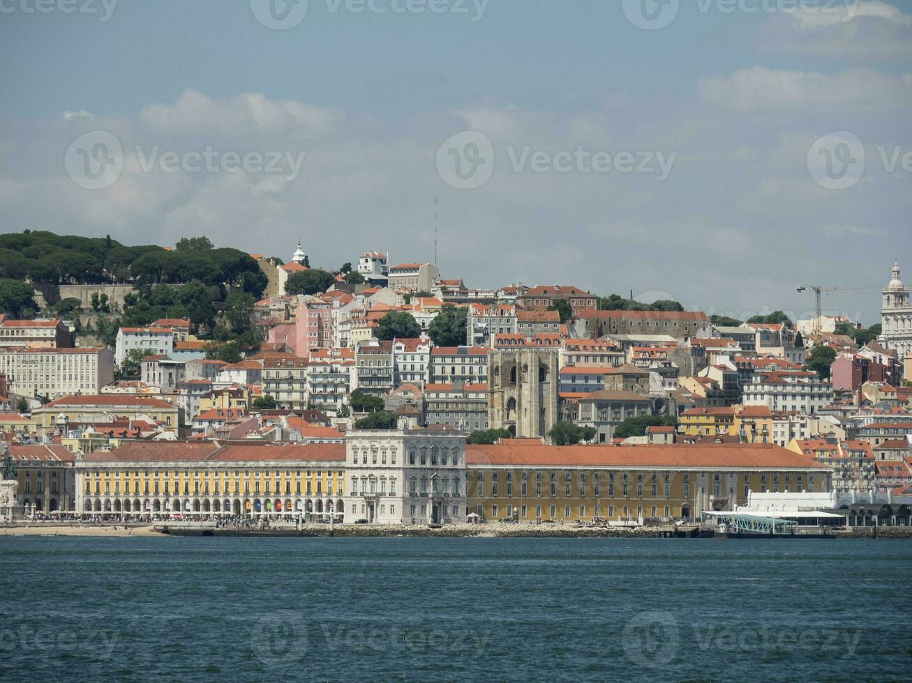 lisbon city in portugal photo