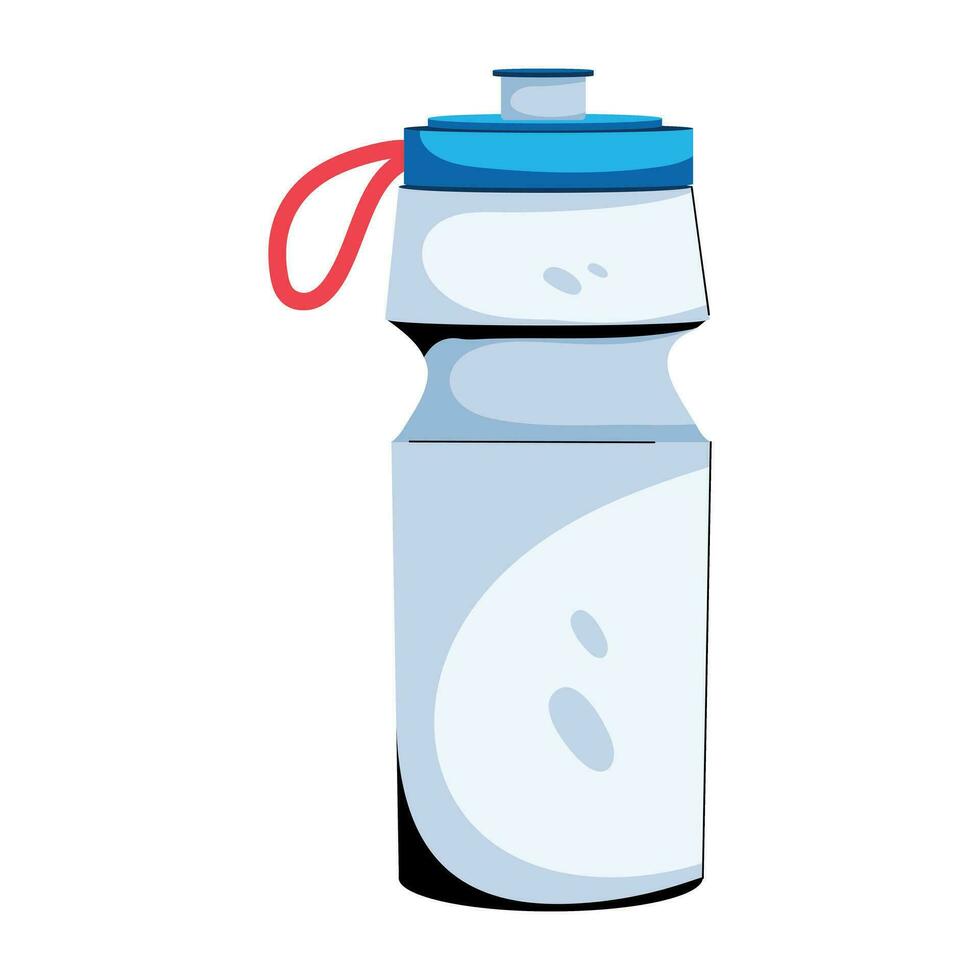 Trendy Sport Bottle vector