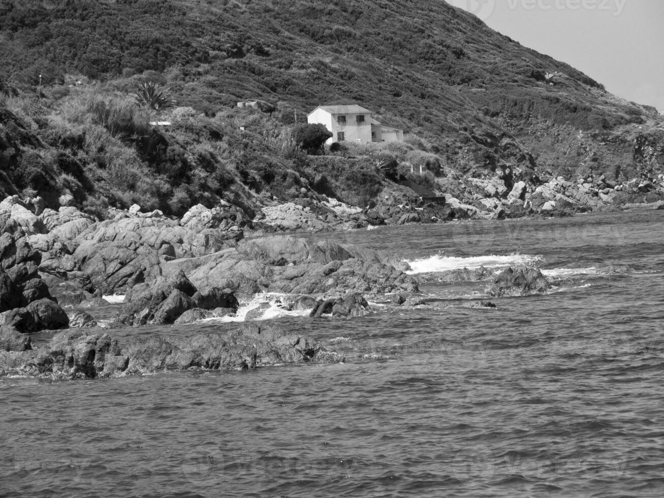 corsica island in france photo