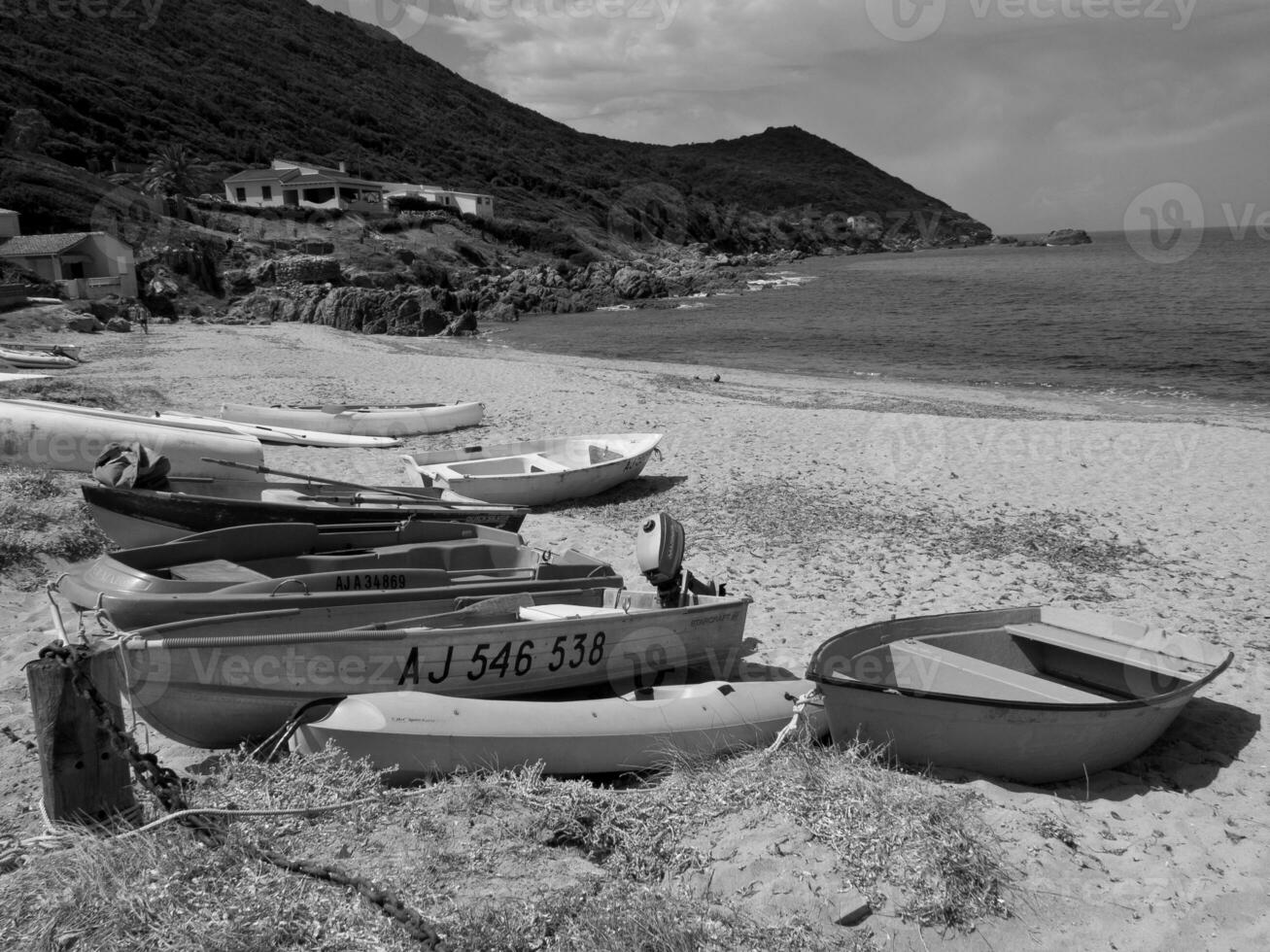 corsica island in france photo
