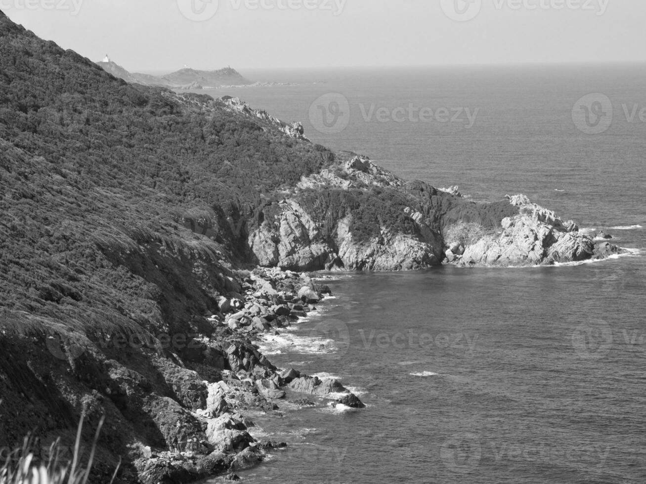 la isla de córcega foto