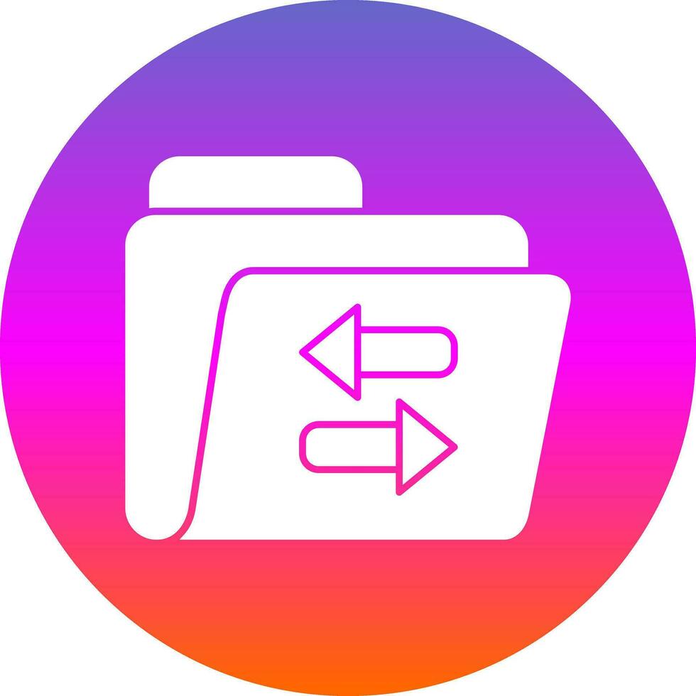 Exchange Vector Icon Design