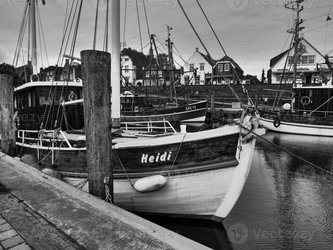 Greetsiel en el mar del norte foto