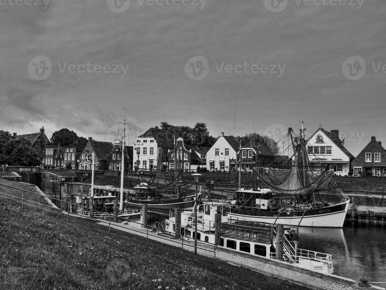 Greetsiel at the north sea photo