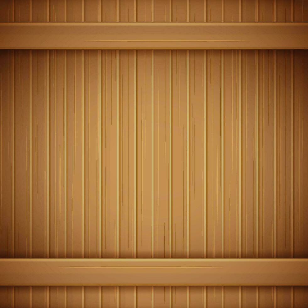 Vintage Wooden Wall Texture Background vector