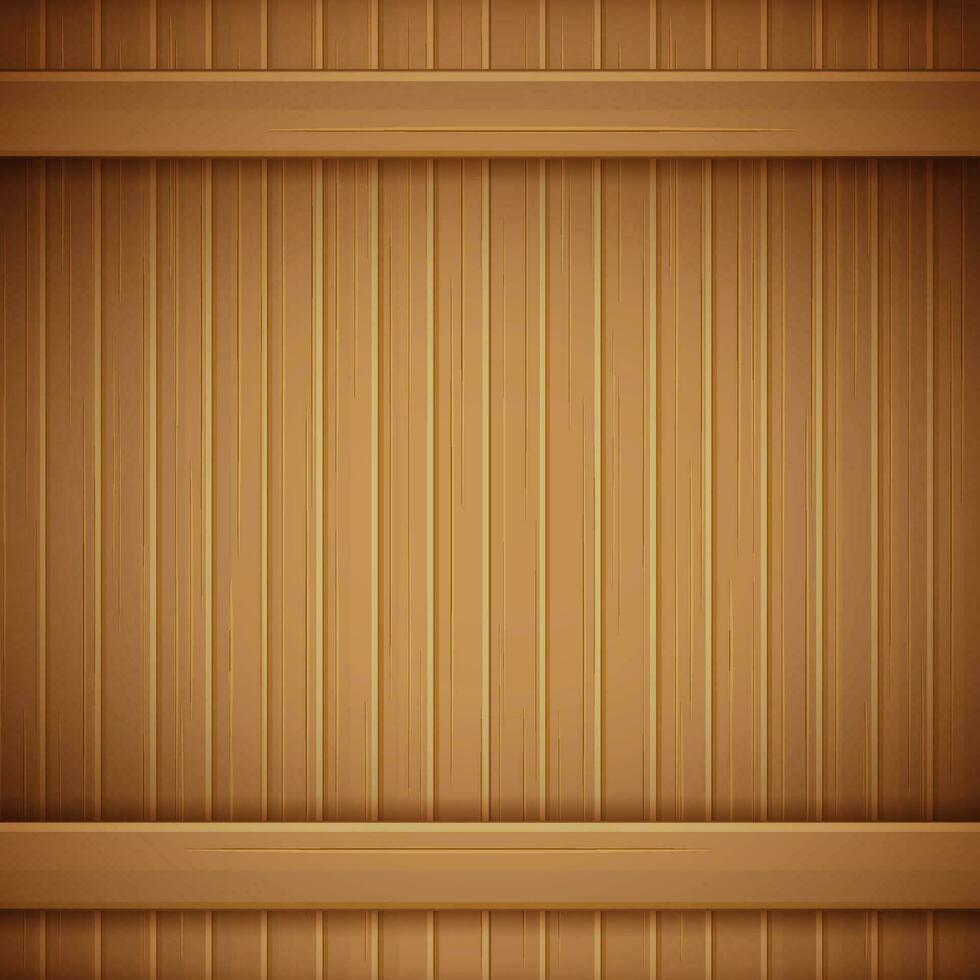 Vintage Wooden Wall Texture Background vector