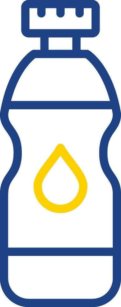 Water Bottle Vector Icon Design