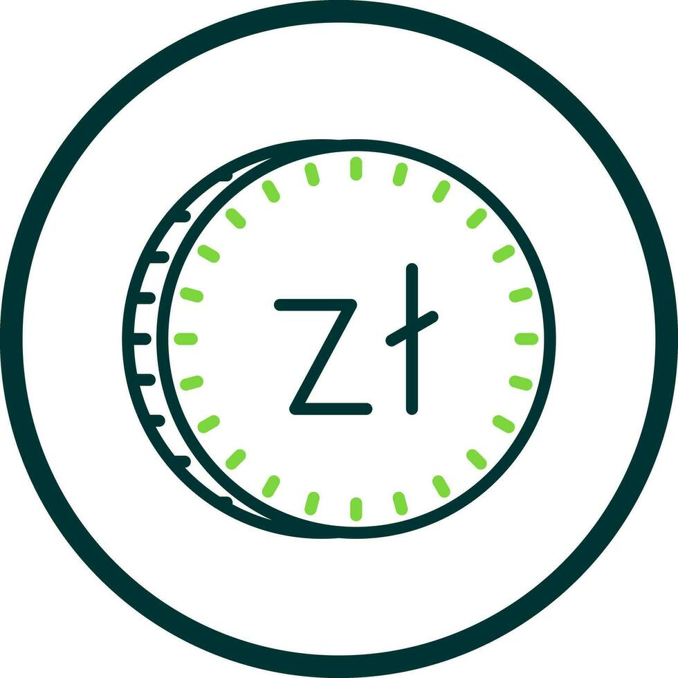 Zloty Vector Icon Design
