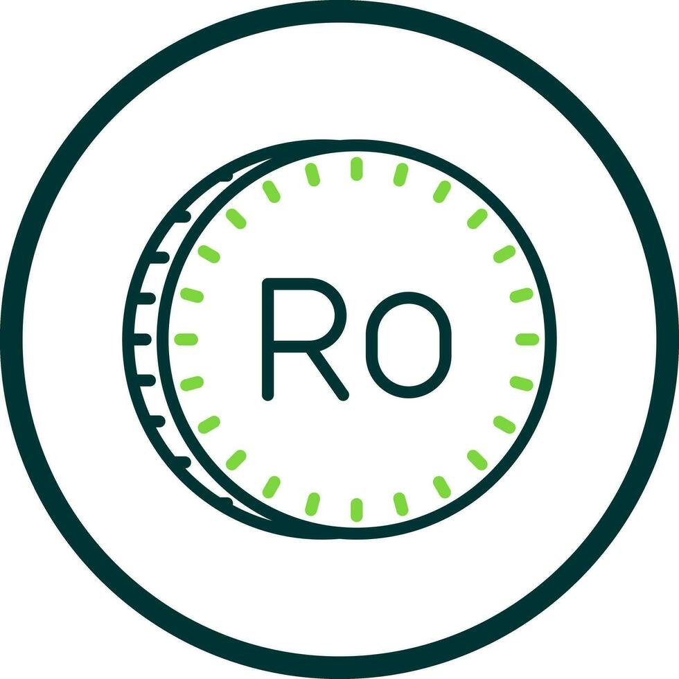 Omani rial Vector Icon Design