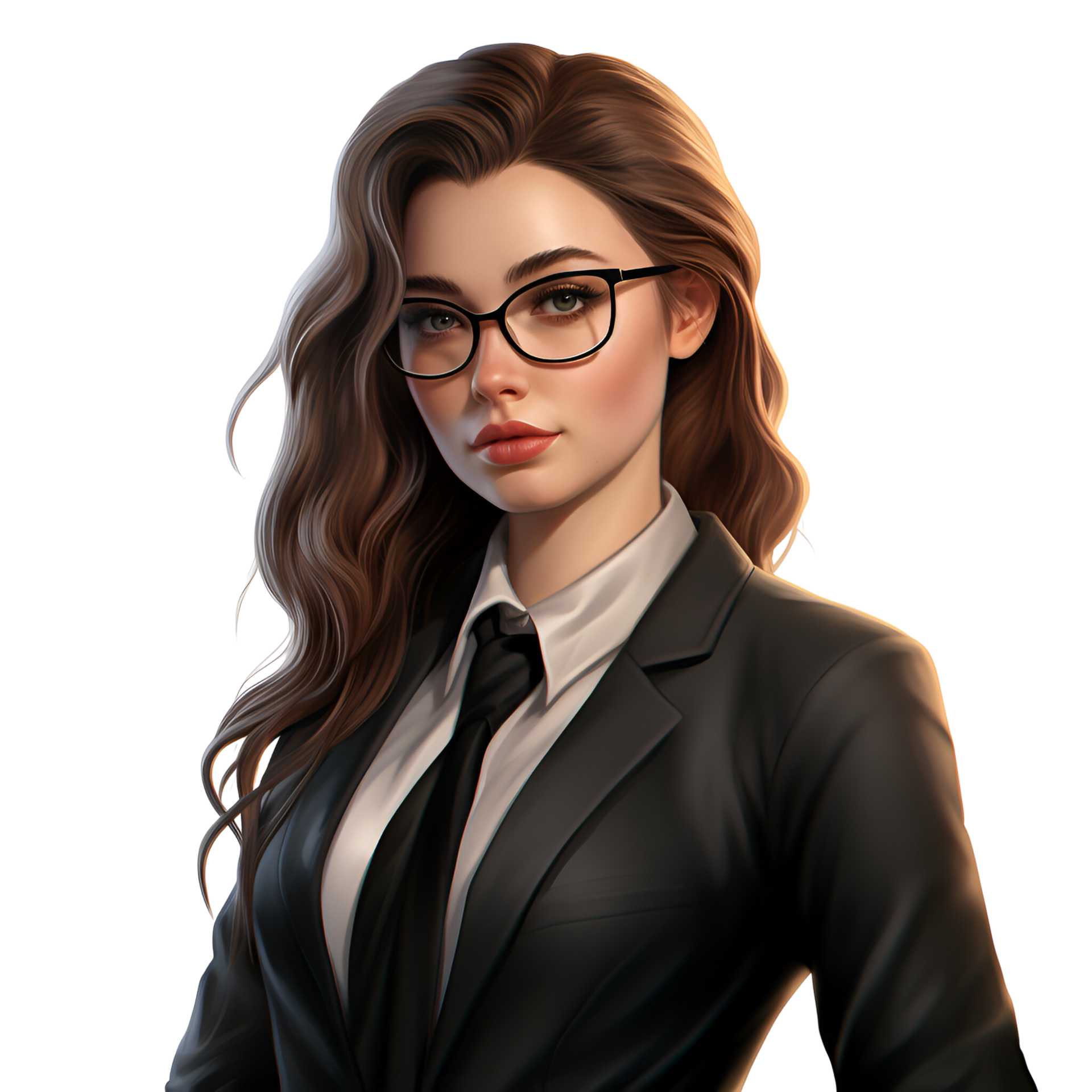 Beautiful Female Secretary Office Lady Office Girl Office Secretary No