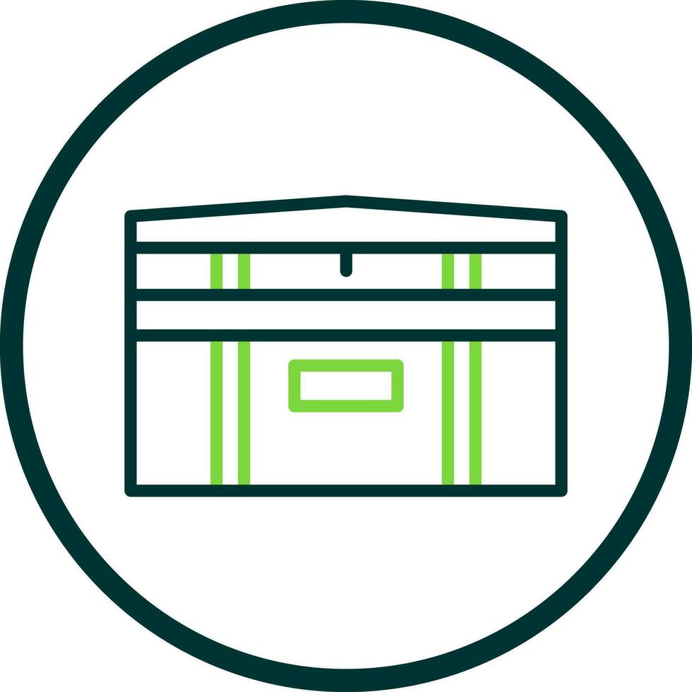 Trunk Vector Icon Design