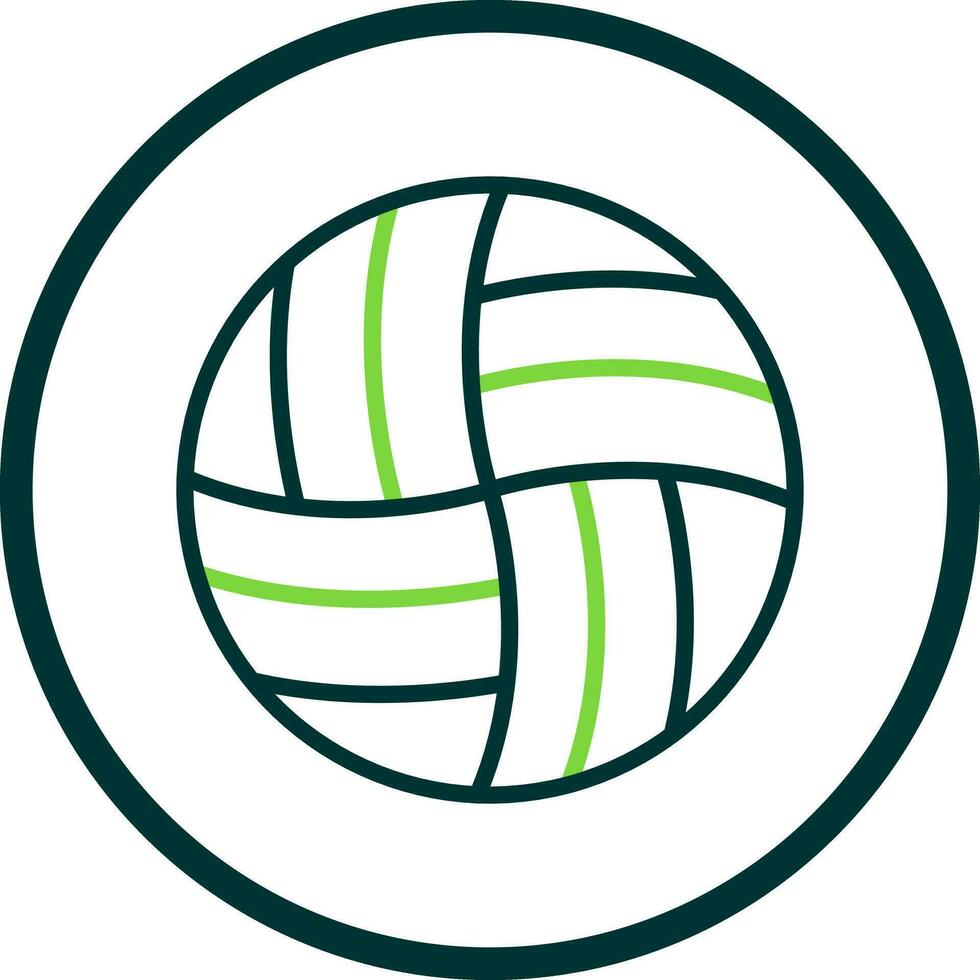 Volleyball Vector Icon Design