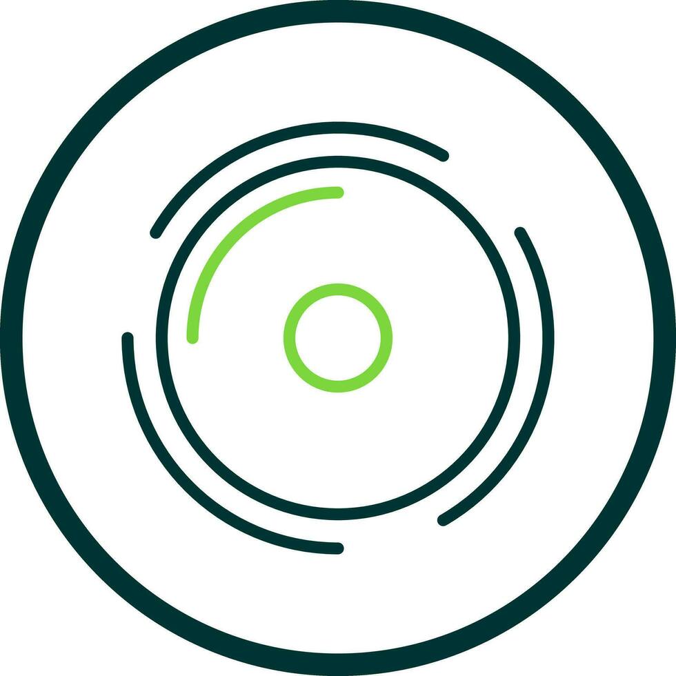 Frisbee Vector Icon Design