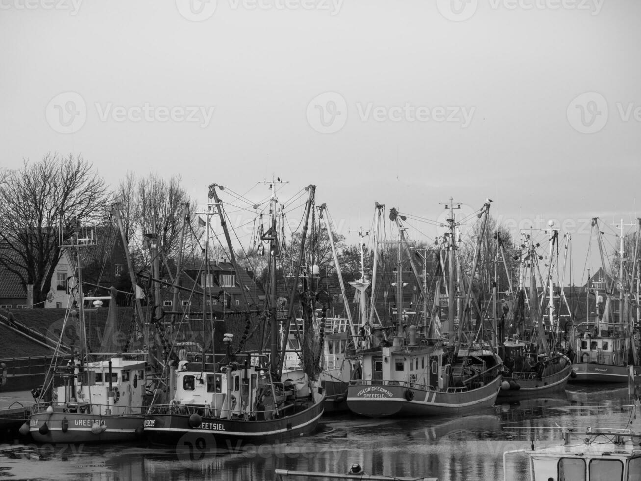 greetsiel village in germany photo