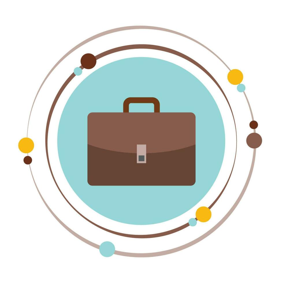 Briefcase vector illustration graphic icon