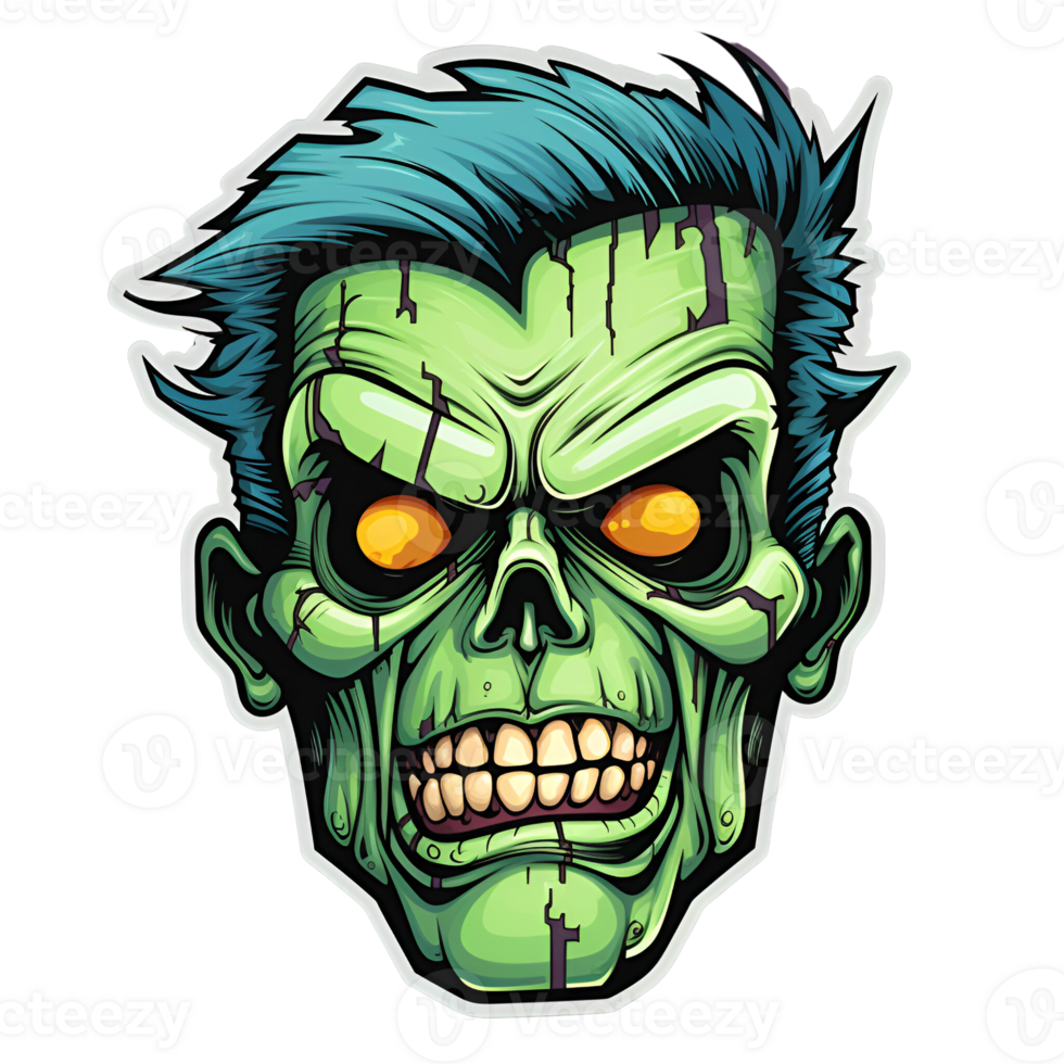 Halloween monster faces SVG. Haloween Zombie Hoodie SVG.