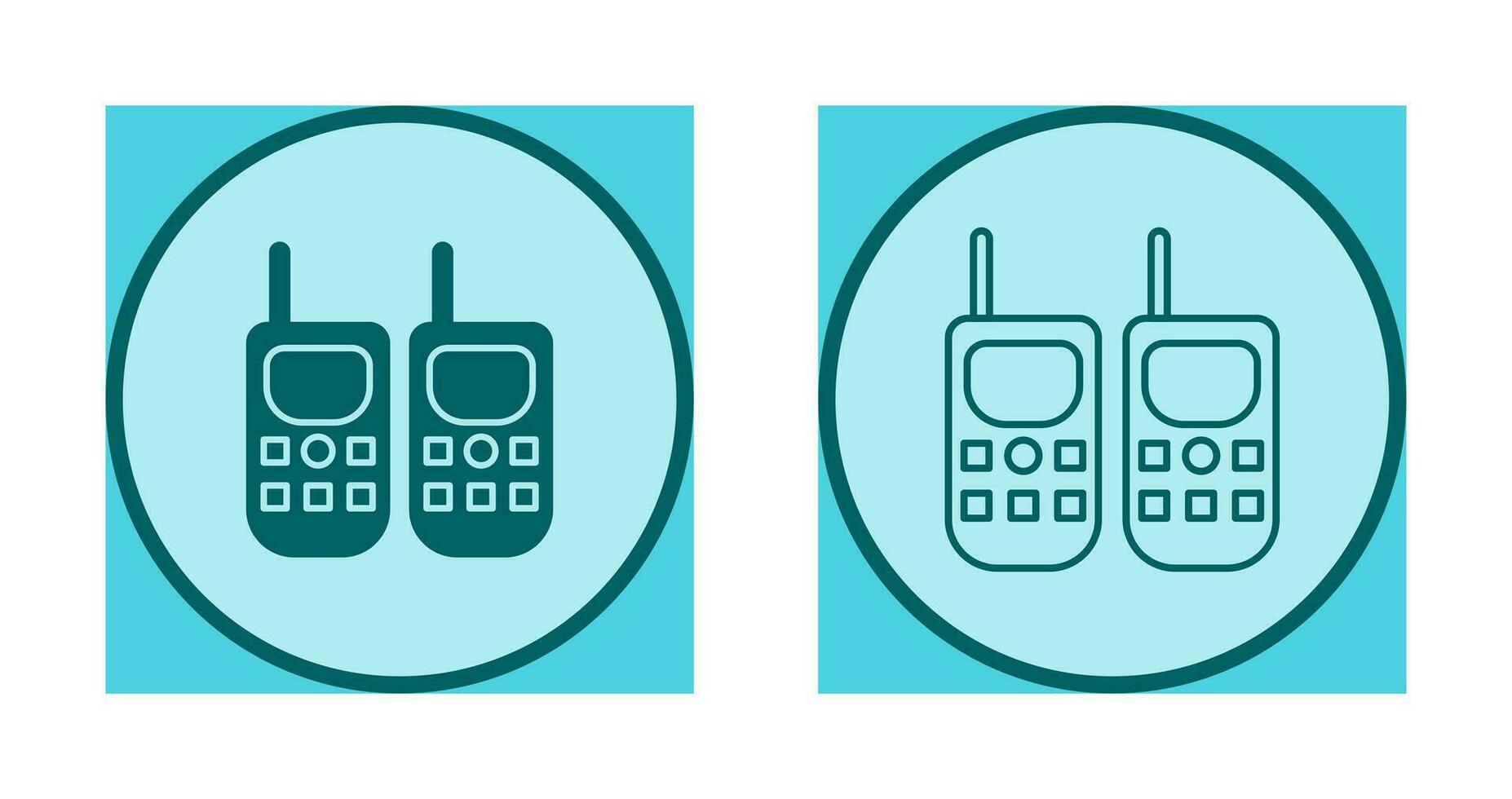 Walkie Talkie Vector Icon