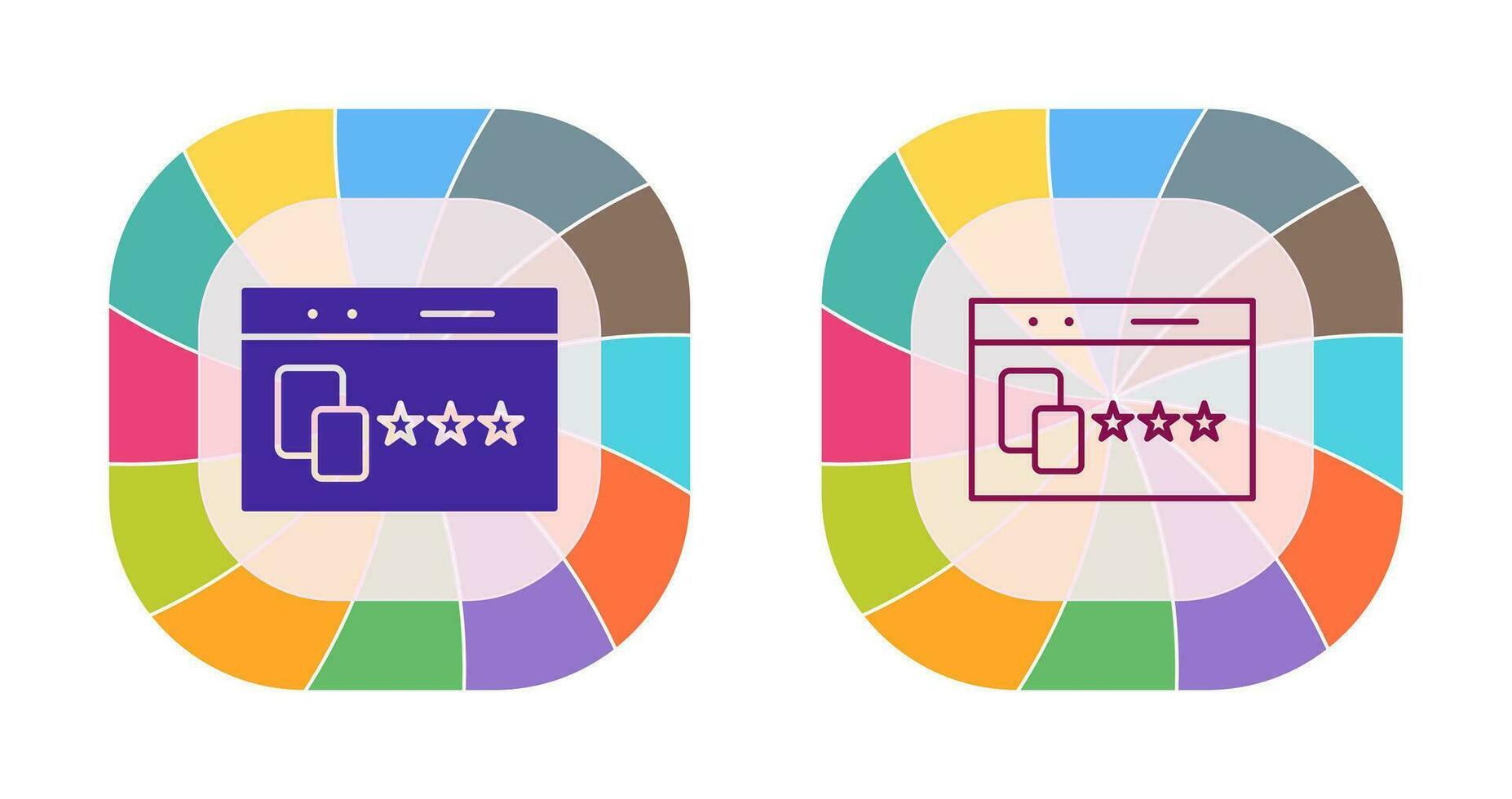 Unique Website Promotion Vector Icon