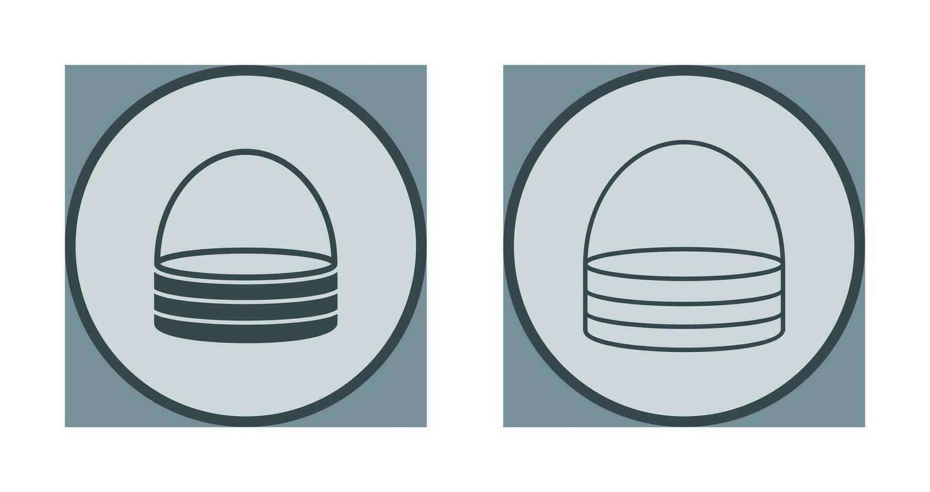 Unique Basket Vector Icon