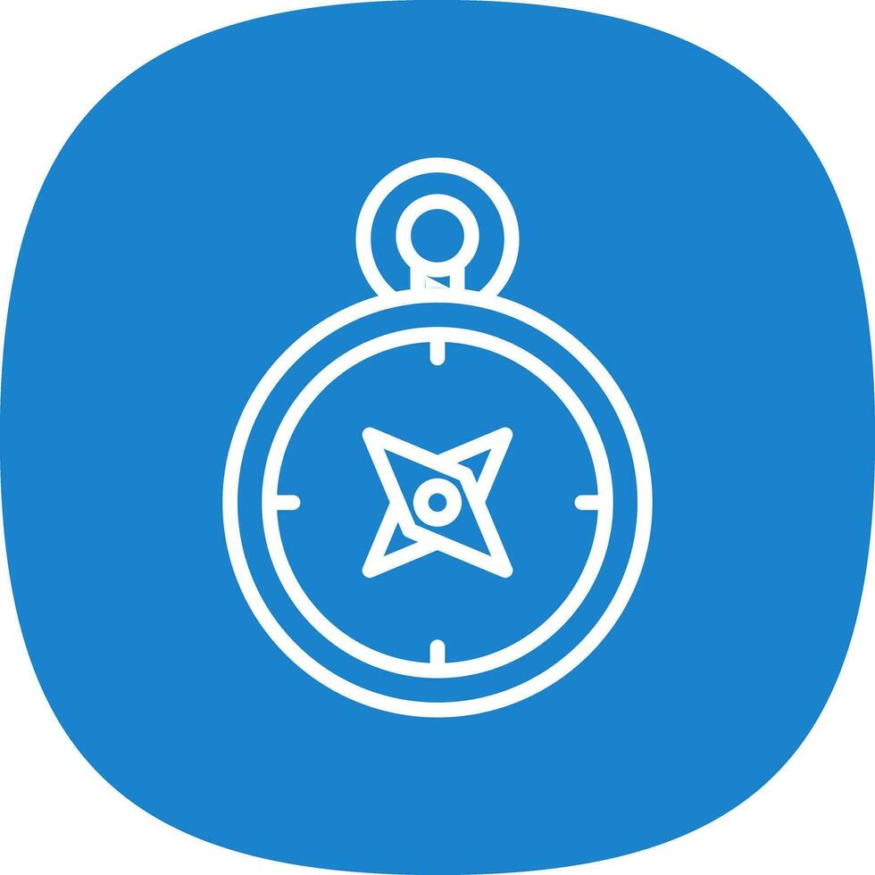 Compass Vector Icon Design