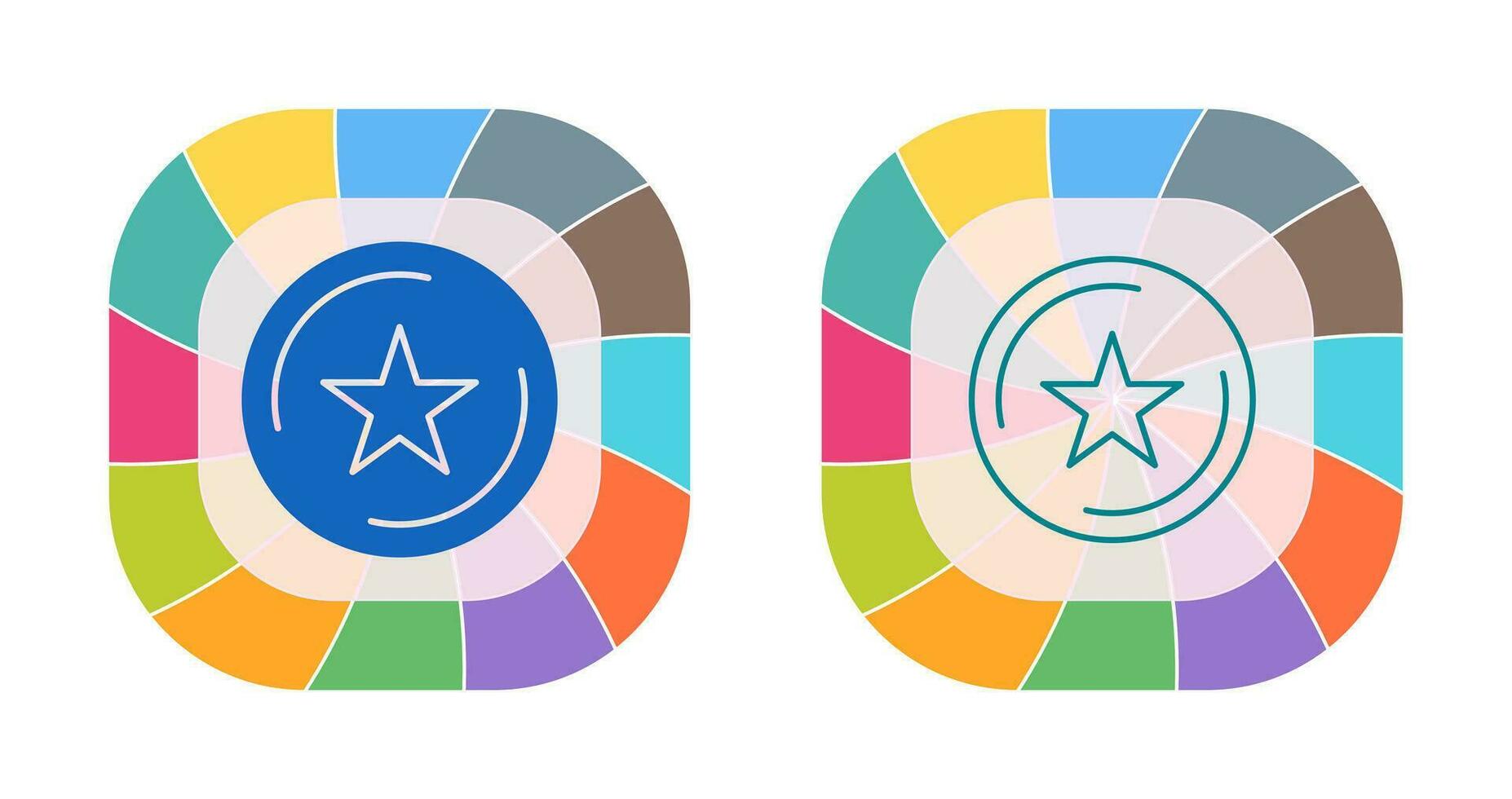 Unique Favorite Vector Icon