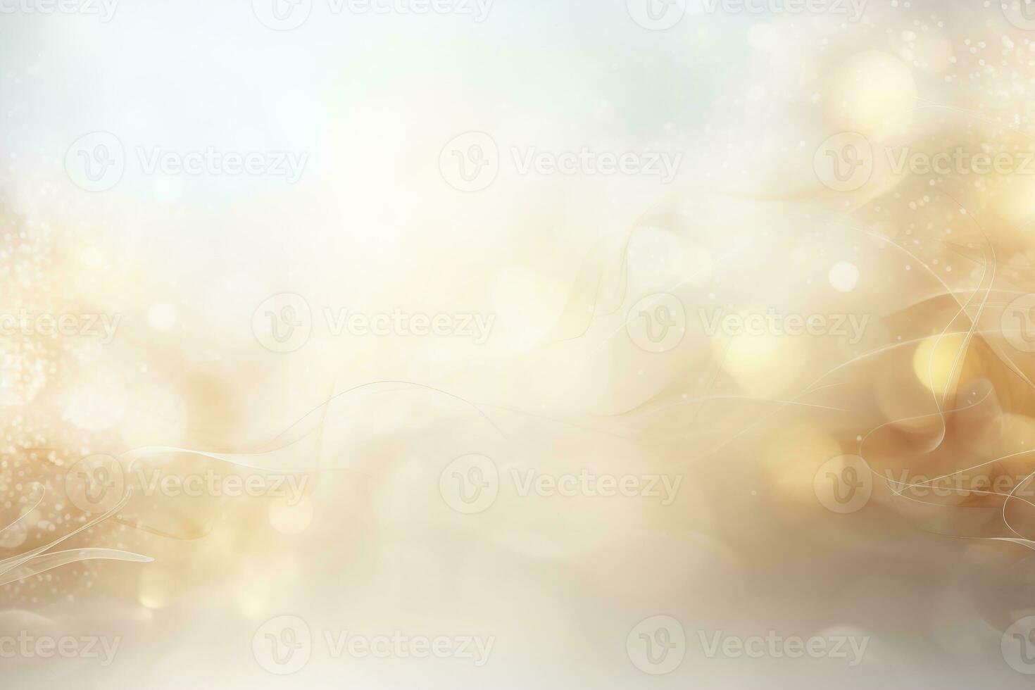 Abstract Christmas background with empty space. Smoke, bokeh lights. Copy space for your text. Merry Xmas, Happy New Year. Festive backdrop. Generative AI. photo