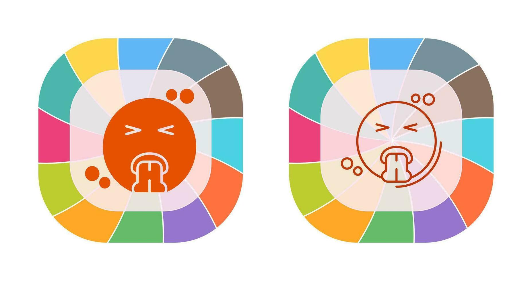 Vomit Vector Icon