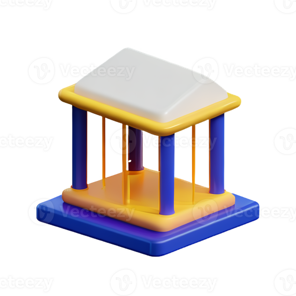 jail 3d rendering icon illustration png