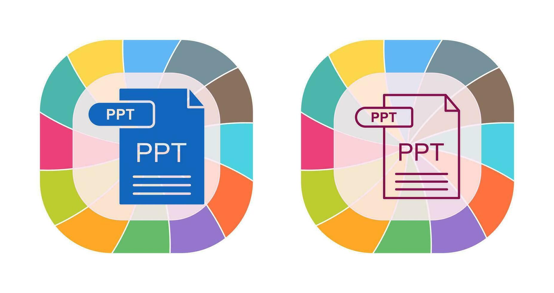 PPT Vector Icon