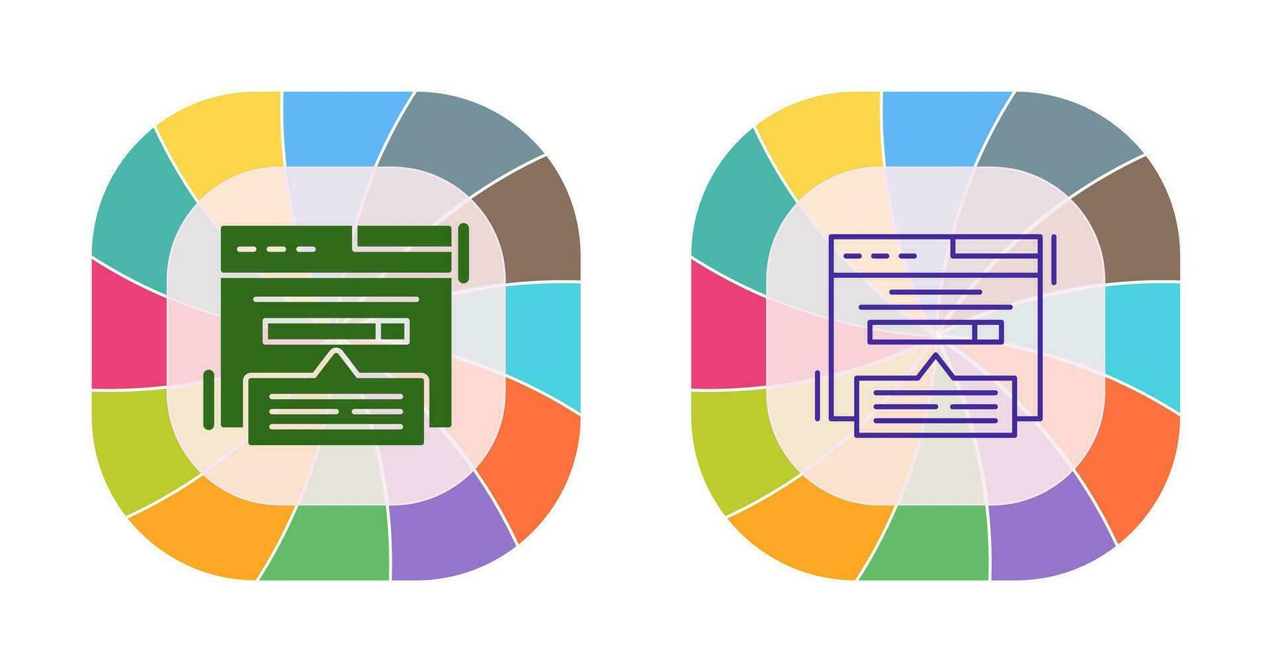 Keyword Search Vector Icon
