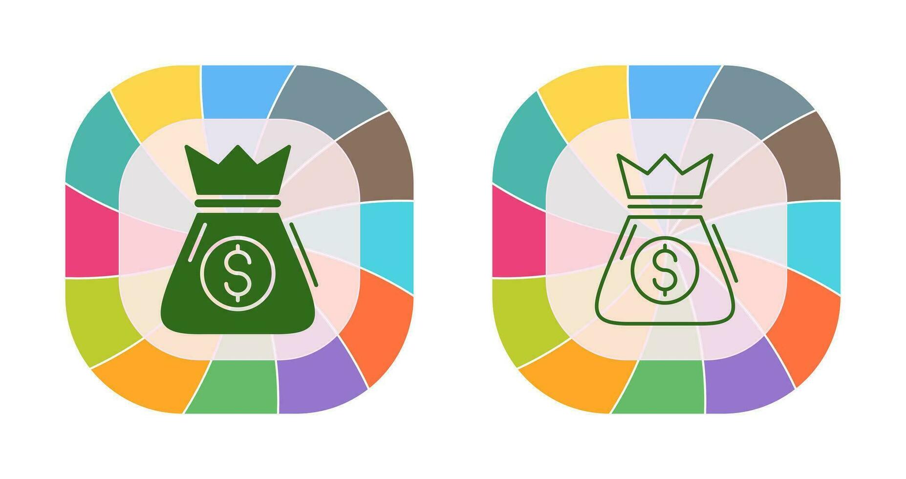 Money Bag Vector Icon