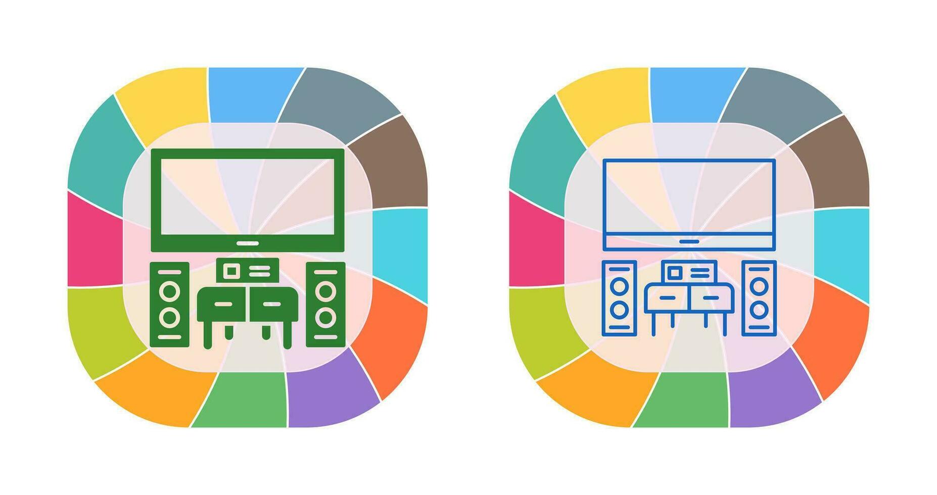 Home Theater Vector Icon