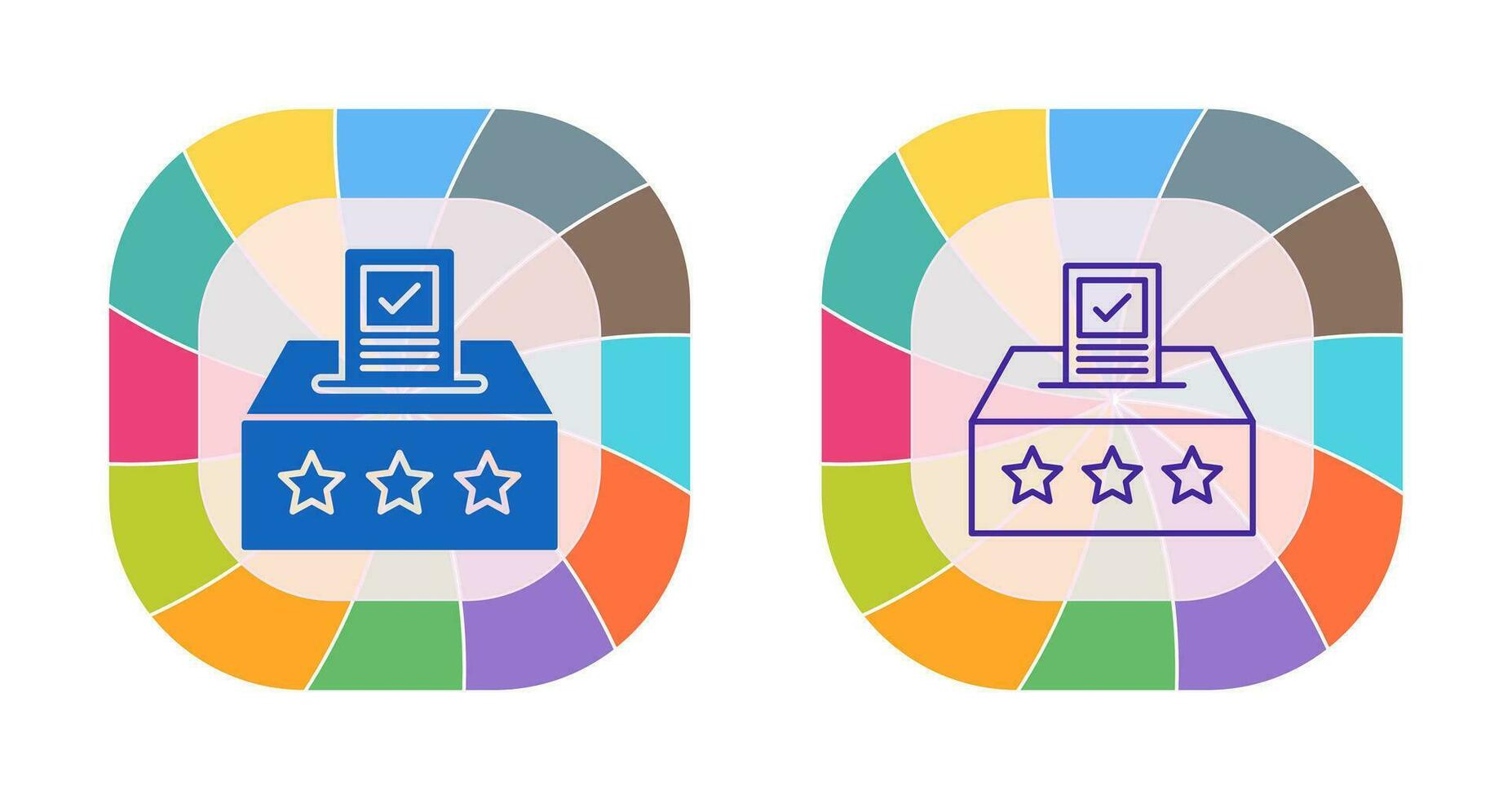 Ballot Vector Icon