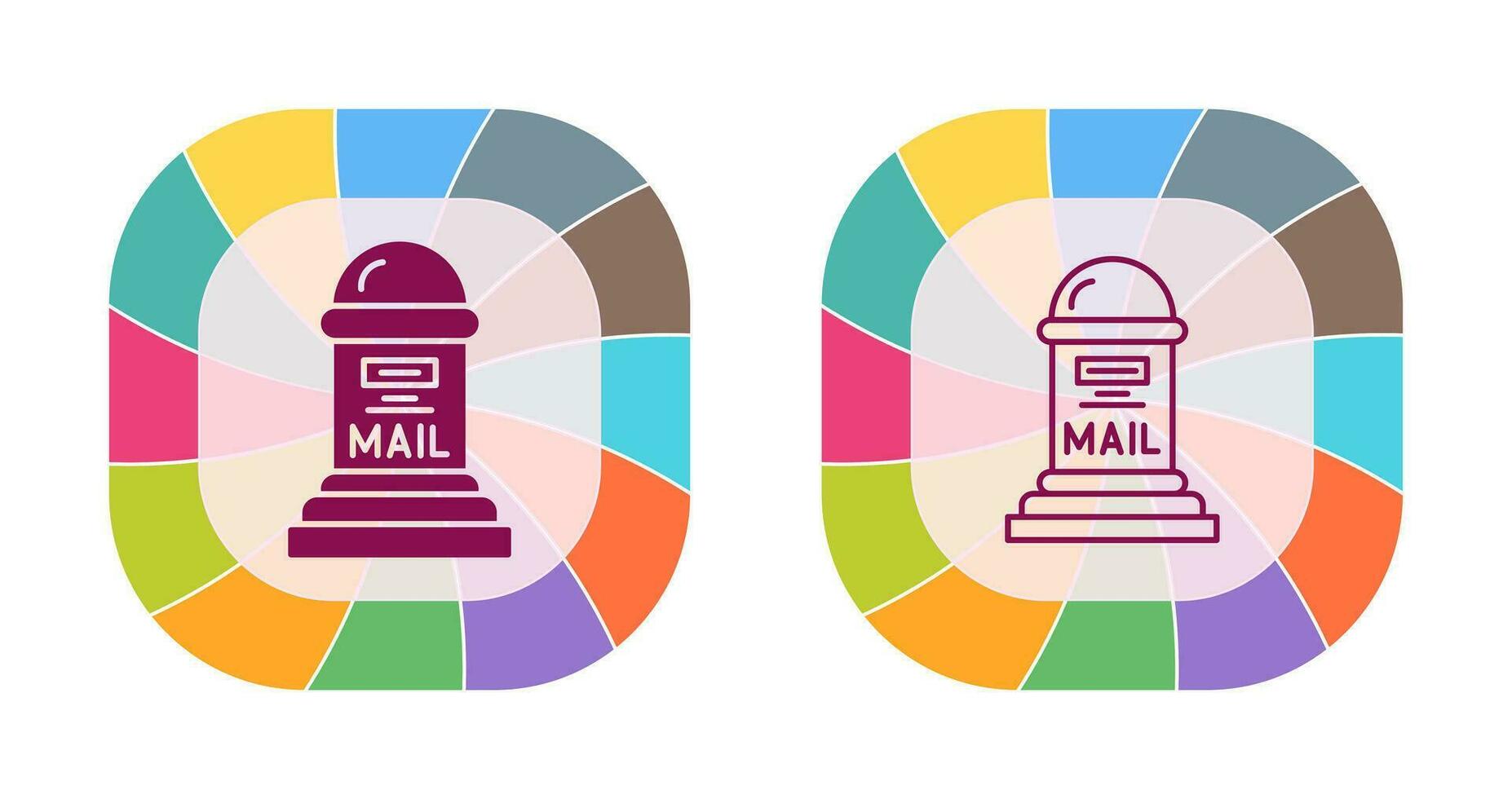 Mail Box Vector Icon