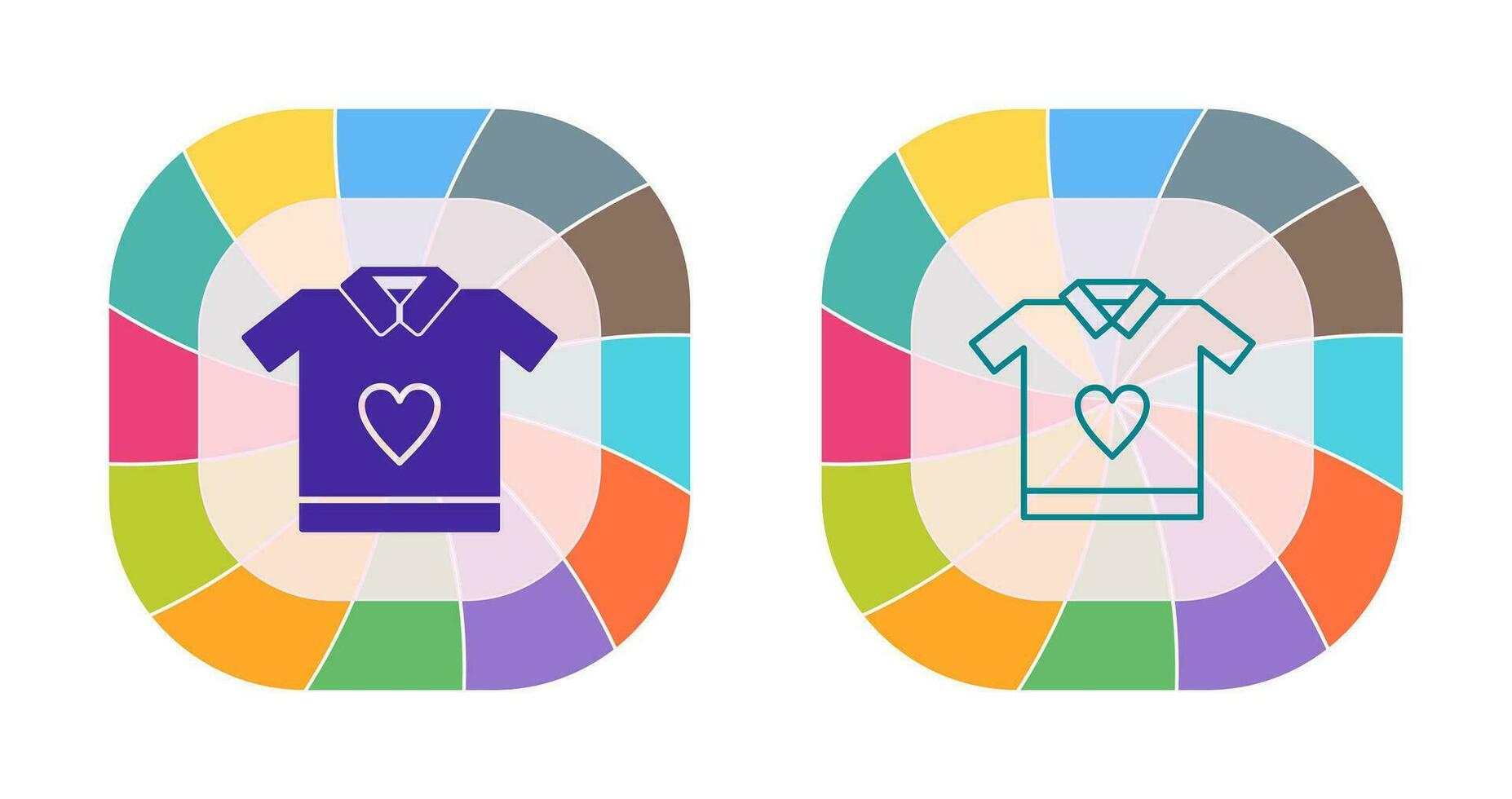 T Shirt Vector Icon