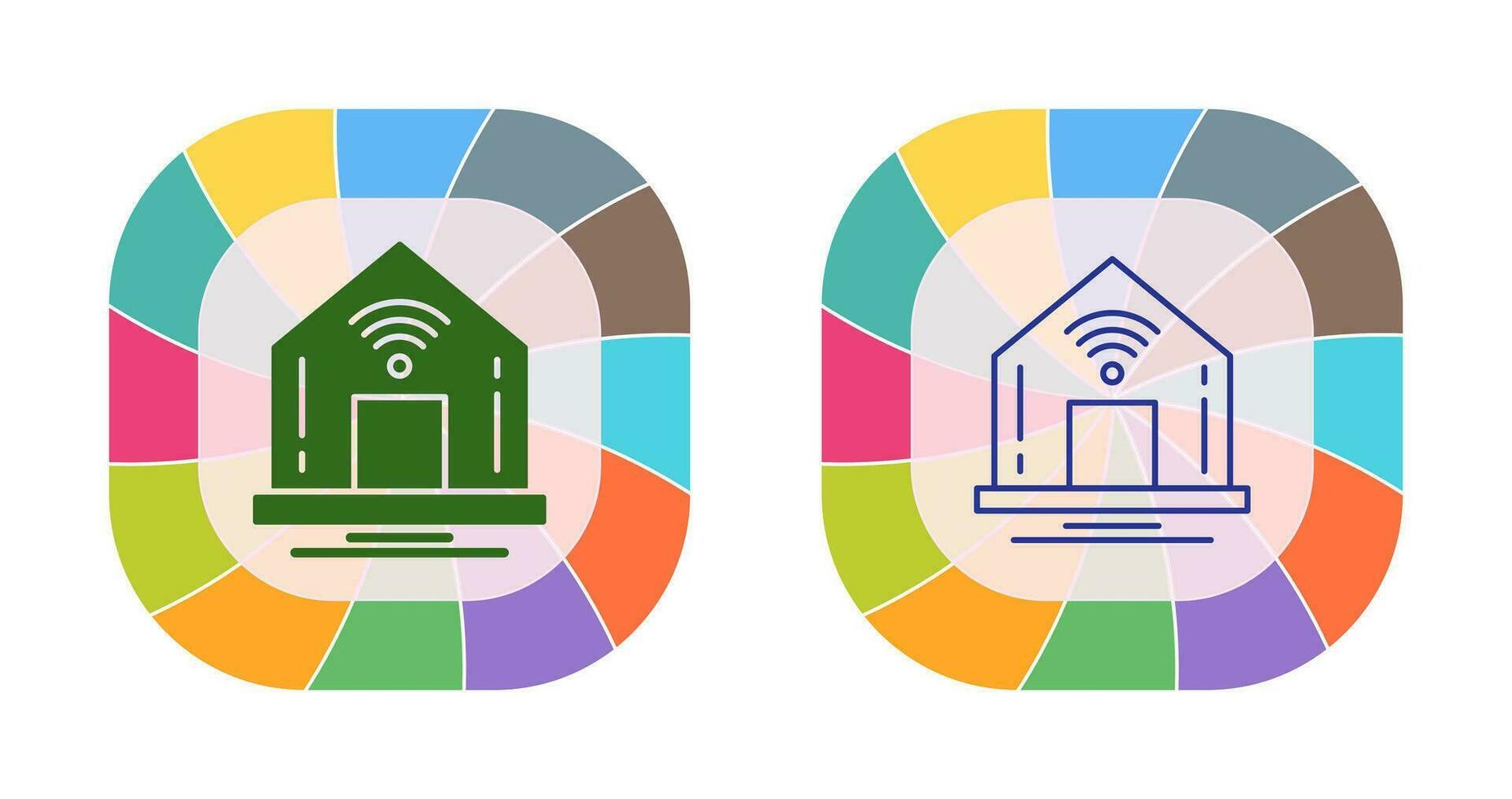 Smart Home Vector Icon