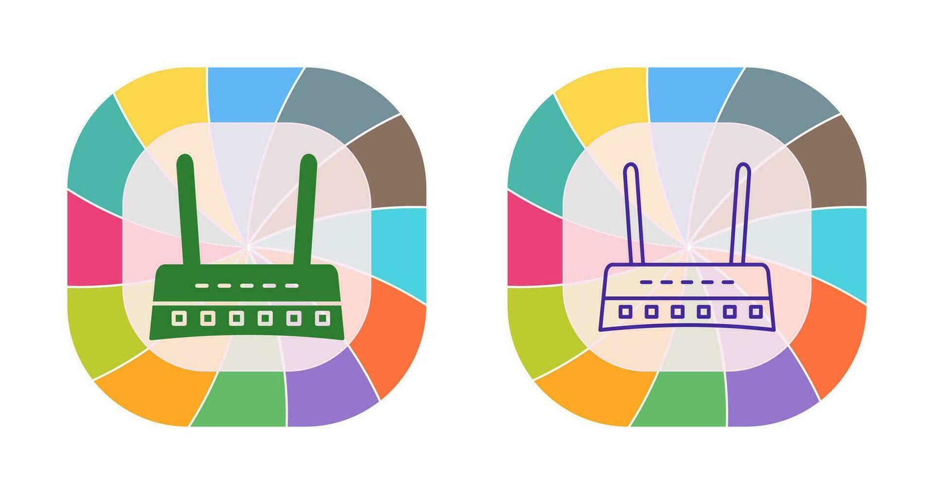 Router Vector Icon