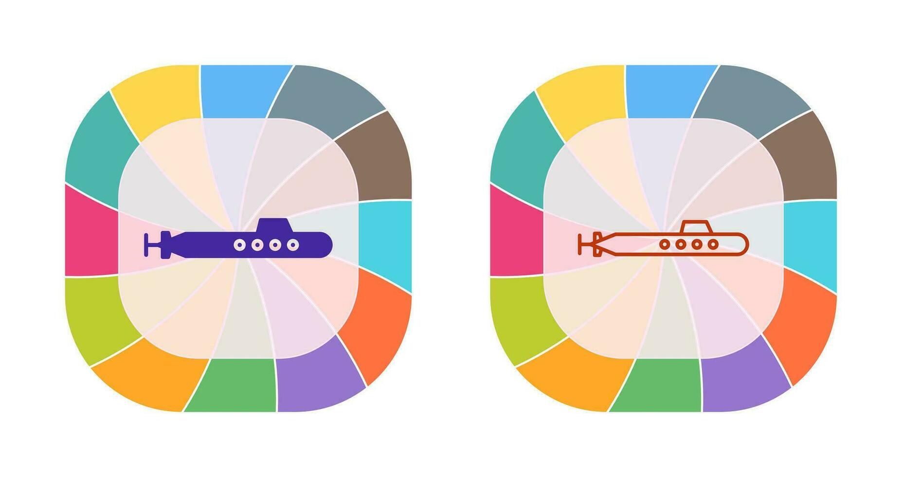 Submarine Vector Icon