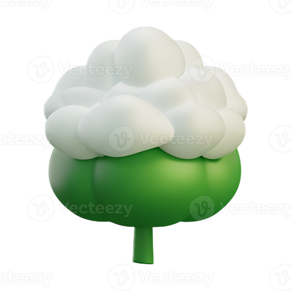 carnation 3d rendering icon illustration png