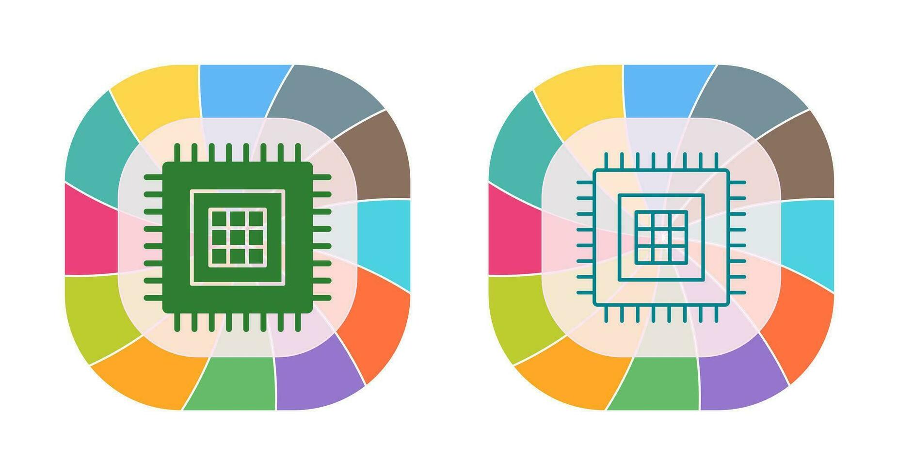 Processor Vector Icon