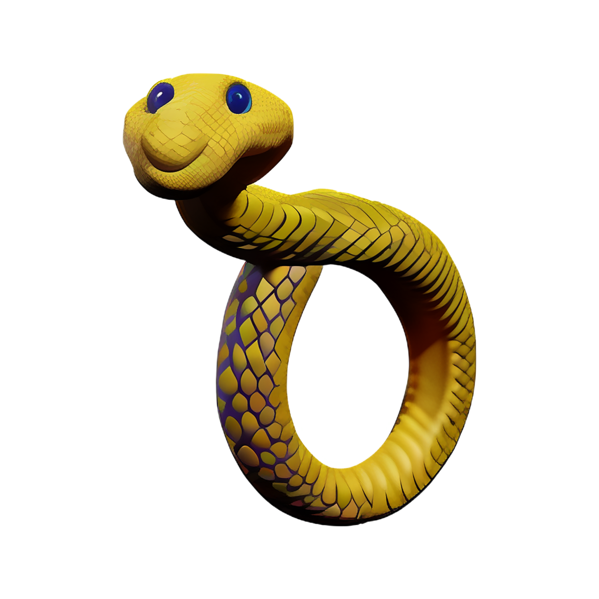 Snake Python 3d Model