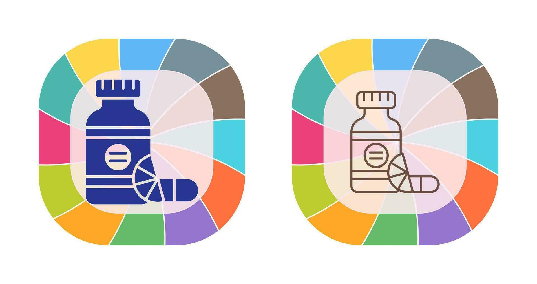 Vitamins Vector Icon