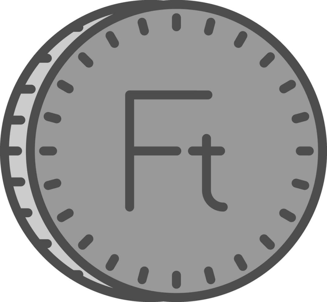 Forint Vector Icon Design