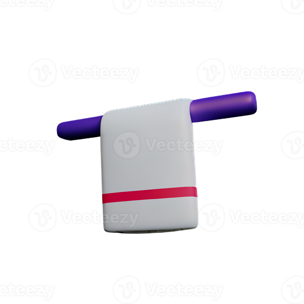 towel 3d rendering icon illustration png