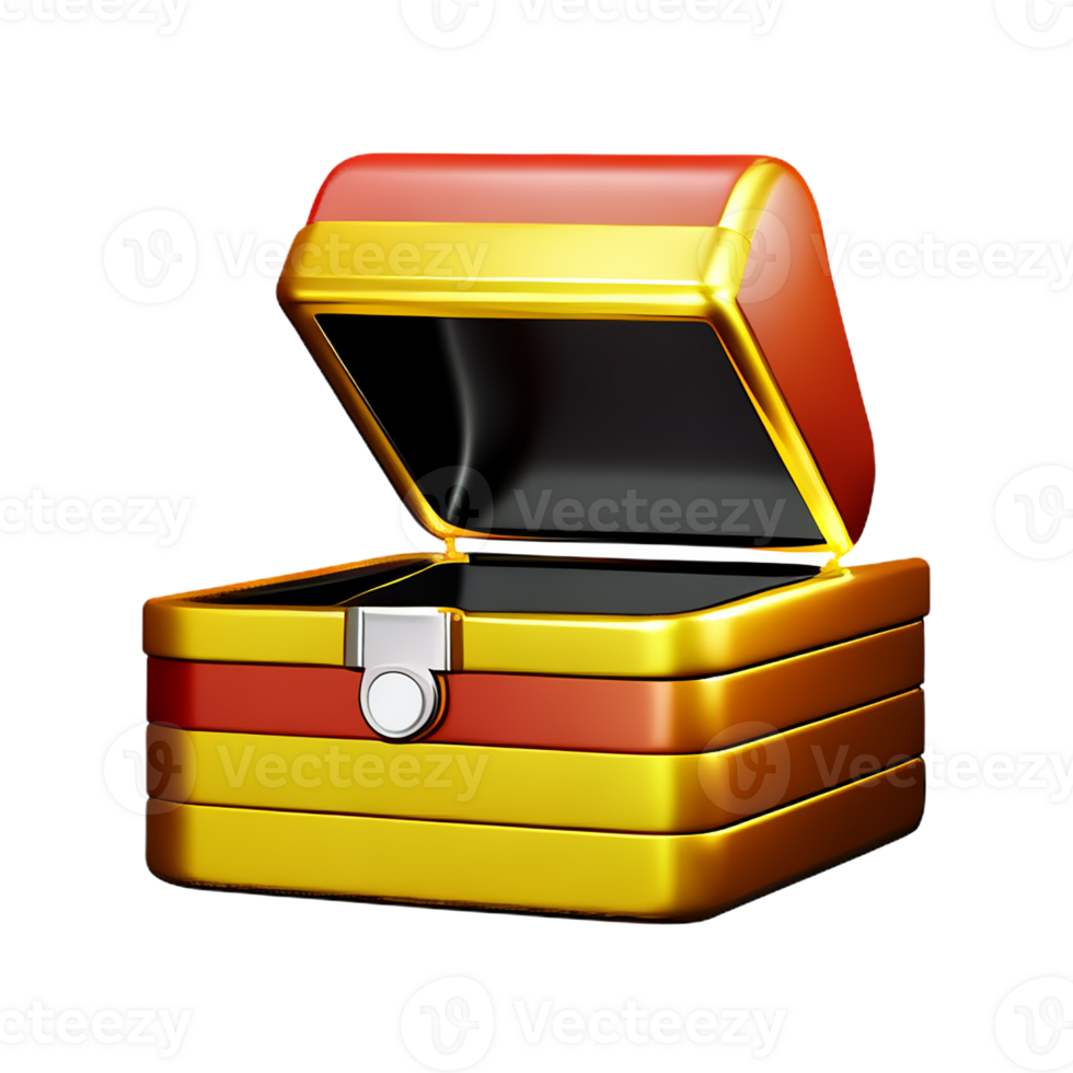 treasure 3d rendering icon illustration png