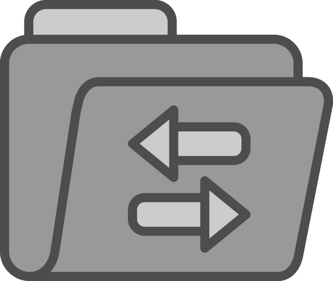 Exchange Vector Icon Design