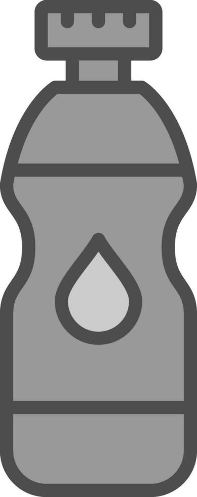 Water Bottle Vector Icon Design