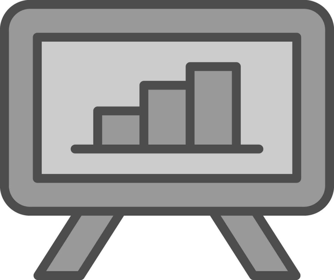 Chart Vector Icon Design