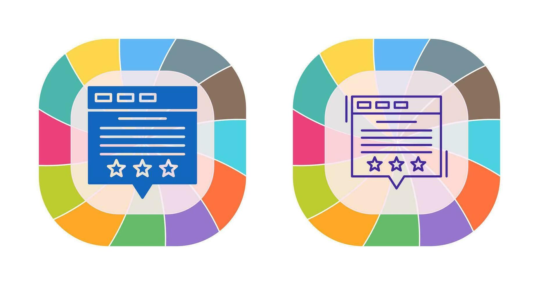 Review Vector Icon